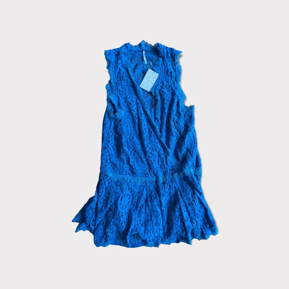 Free People Heart in Two Lace Mini Dress NWT